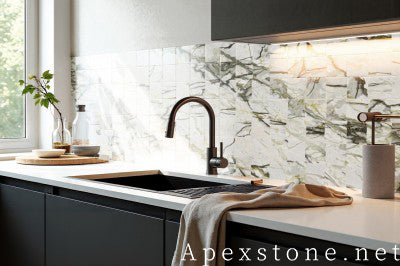 50mm Orchid Marble floor tiles