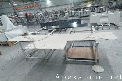 Ogee Oriental Calacatta Marble tops
