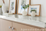 Ogee Oriental Calacatta Marble tops