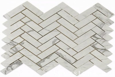 3/4 inch Oriental Calacatta Marble tiles