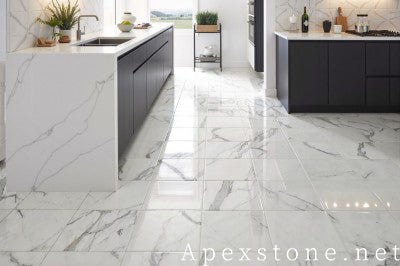 3/4 inch Oriental Calacatta Marble tiles