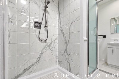 Oriental Calacatta Marble luxury white stone