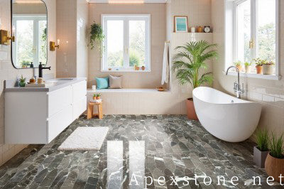 24x48 Oriental Emperador Marble floor tiles