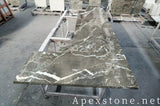 9 foot Oriental Emperador Marble island countertops