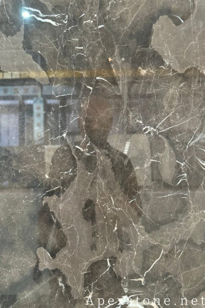 9 foot Oriental Emperador Marble island countertops