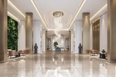 small grey Marble wall mall