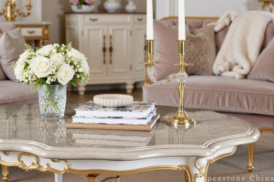 small grey Marble coffee table