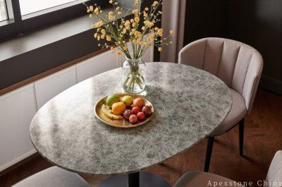 small grey Marble coffee table