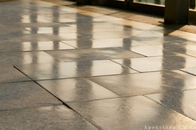 50mm grey Marble slab driveway pavers