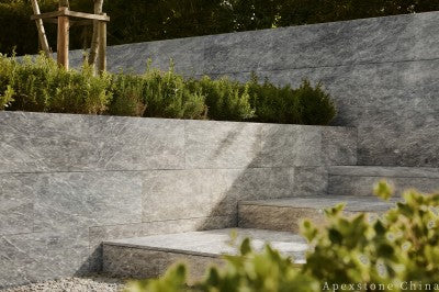 50mm grey Marble paving garden