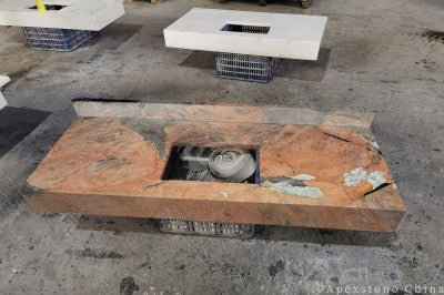 Pink Pandora Quartzite slabs