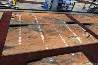 large Pink Pandora Quartzite wall panels