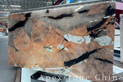 Pink Pandora Quartzite slabs