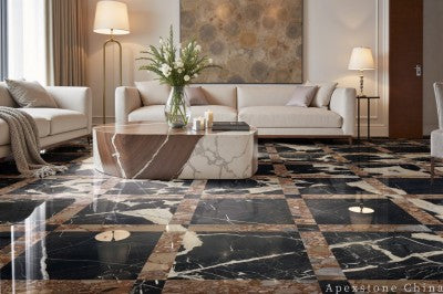 Portor Gold stone black Marble slabs