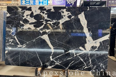 Portor Gold stone black Marble slabs