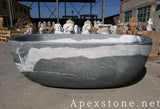 marble top Prada Emerald Marble bathtub