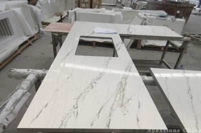 stone white Marble slabs