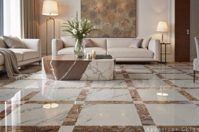 stone white Marble slabs