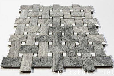 decorative Red sandalwood Marble mosaic tiles