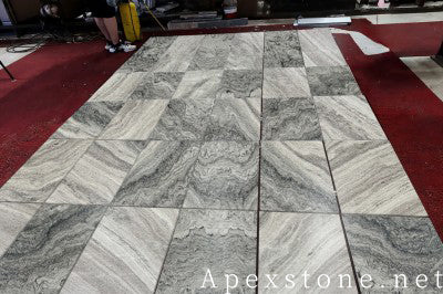 smooth Red sandalwood Marble tiles