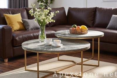 genuine purple Marble table tops