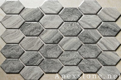 decorative Red sandalwood Marble mosaic tiles