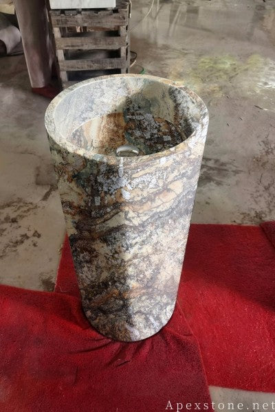 Shangri-La Granite custom pedestal sinks