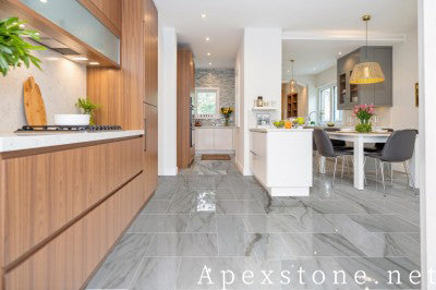 50mm Sky Gold Quartzite floor tiles
