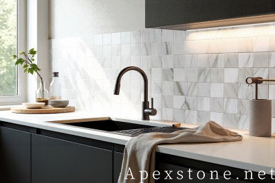 small Sky Gold Quartzite tiles