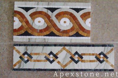 prefab Sky Gold Quartzite boarders