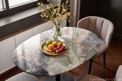 small grey Marble coffee table