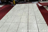 herringbone Snow Flake Marble tiles