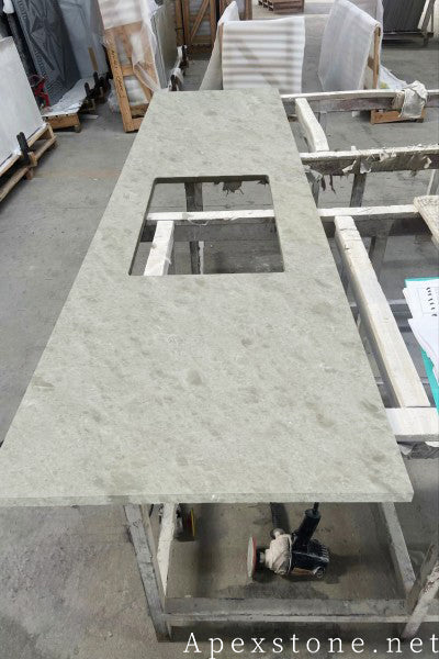 Waterfall Snow Flake Marble tops