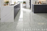 herringbone Snow Flake Marble tiles