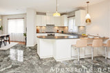 smooth Temple Gray Marble mosaic tiles