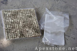 smooth Temple Gray Marble mosaic tiles