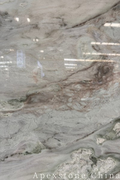 raw Tiffany Blue Marble slabs