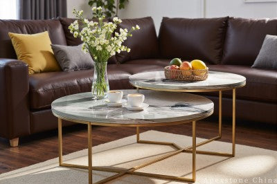 modern green Marble table tops