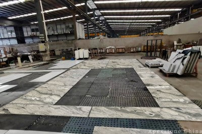 sawn Bulgari Green Marble wall panels