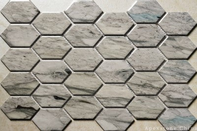polished Turkey Bulgari Green Marble floor tiles