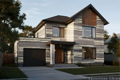 panel Marble slabs exterior wall