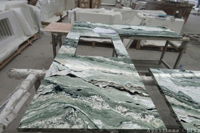 Victoria Green Marble exclusive luxury green stone