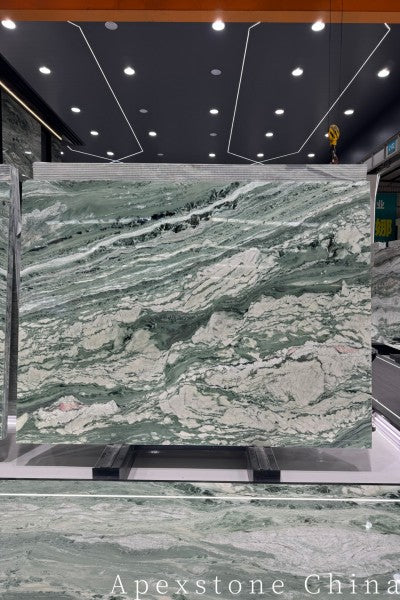 Victoria Green Marble exclusive luxury green stone
