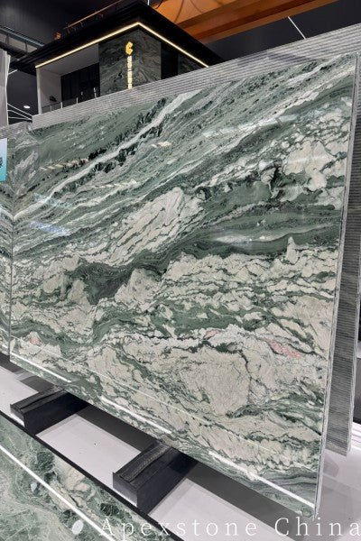 3/4 inch green Marble vanity tops