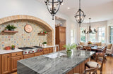 Real Wisconsin White Granite island countertops