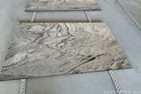 Leathered Wisconsin White Granite benchtops