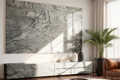 pedestal white Granite top TV Stands