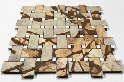 16x16 Woodstone Quartzite tiles