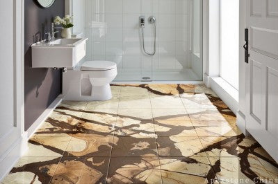 16x16 Woodstone Quartzite tiles