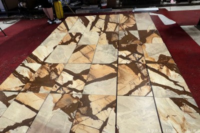 16x16 Woodstone Quartzite tiles